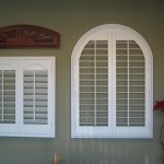 Arch Top wood shutter