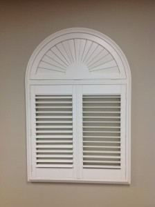 Arched shutters