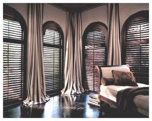 Arched shutters