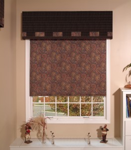 Natural Woven Roman Shade